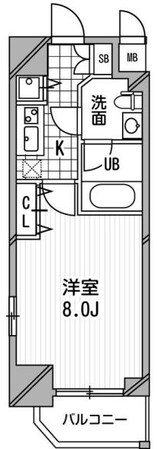 アーデン京町堀ウエストの物件間取画像